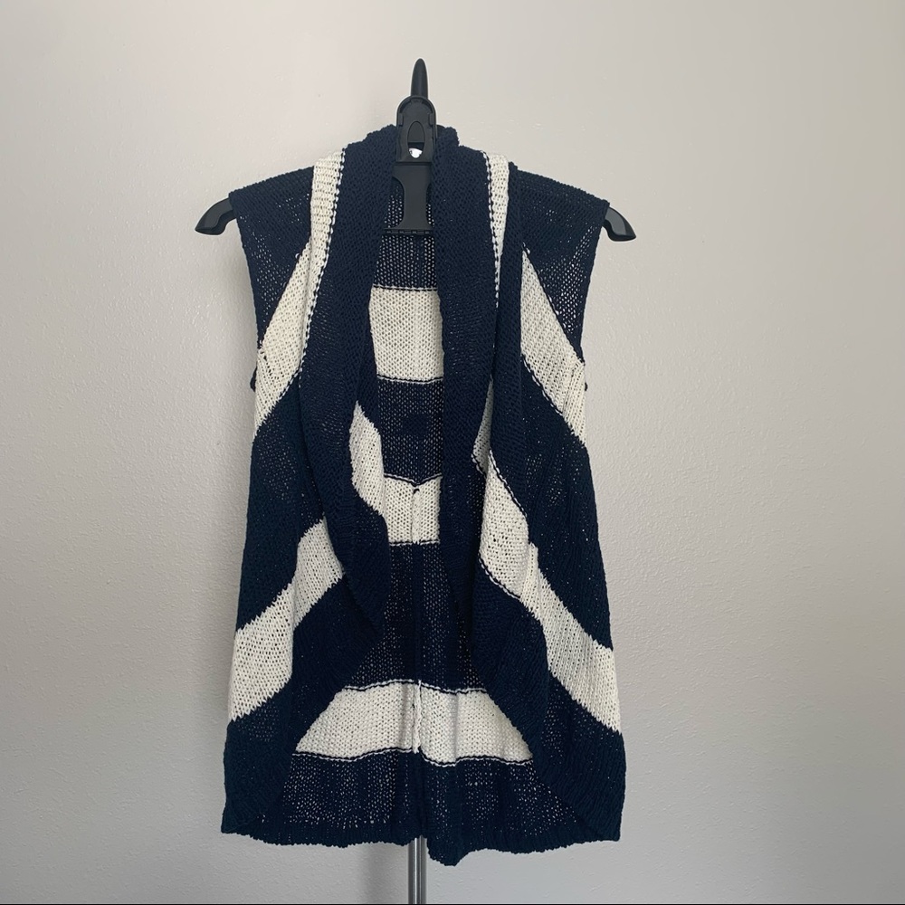 CAbi Skipper Circle Sweater Vest